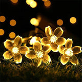 Flower Garland Solar Lights