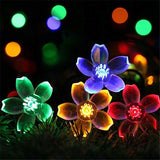 Flower Garland Solar Lights