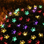 Flower Garland Solar Lights