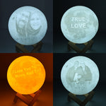 Custom Image Moon Lamp