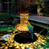 Solar Lamp Bird Feeder