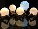 Single Colour Moon Lamp