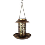 Solar Lamp Bird Feeder