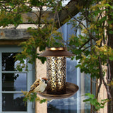 Solar Lamp Bird Feeder