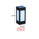 Rectangular Pillar Lamps